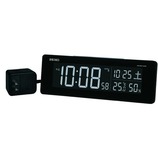 SEIKO チェンジカラー電波クロック DL205K ブラック