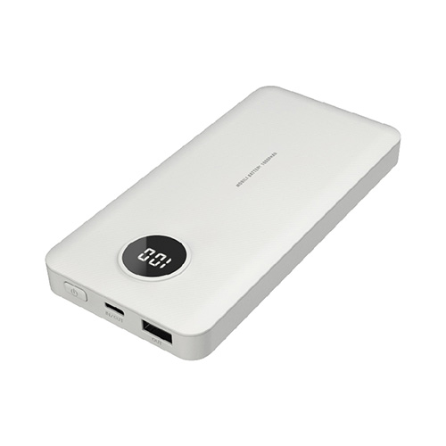 多摩電子工業 PD対応 モバイルバッテリー 10000mAh ホワイト