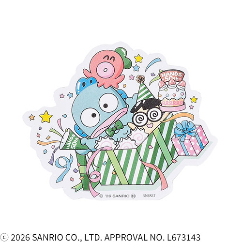 発売日:2026年10月10日00時】ハンズ×ハンギョドン ステッカー A