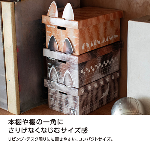 フェローズ（Fellowes） バンカーズボックス 101ボックス 猫柄