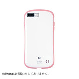 【iPhone7Plus】 iFace First Classパステルケース ホワイト/ピンク