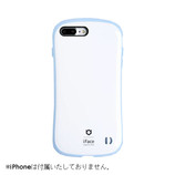 【iPhone7Plus】 iFace First Class パステルケース ホワイト/ブルー