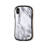 【iPhoneXS/X】iFace ファーストクラス マーブルケース ホワイト