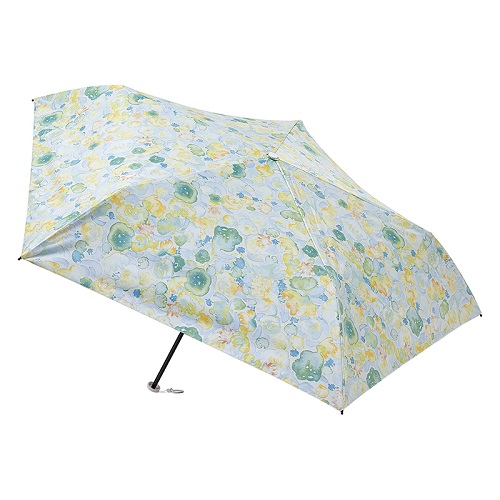 エスタ Estaa 折りたたみ傘 晴雨兼用 一級遮光p超軽量 ブーケ ライトイエロー レインウェア 雨具 折り畳み傘 東急ハンズネットストア