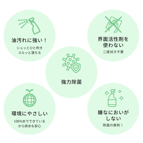 ケミコート 超電水クリーンシュシュ本体 500mL｜【ハンズネットストア】