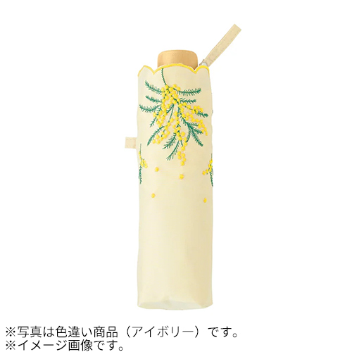 ビコーズ（because） ミモザ刺繍 ミニ B－095266BL ブルー｜【ハンズ