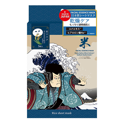 江戸浮世絵 シートマスク 米 5枚入｜【ハンズネットストア】