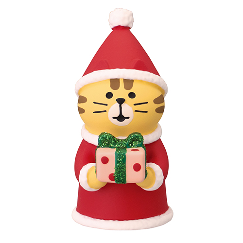 【まとめ売り】コンコンブル　クリスマス　七夕　季節　食パン　イノシシ　寅さん クリスマス】 デコレ（Decole） コンコンブル プレゼント交換こねこ