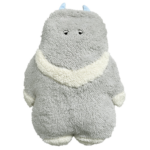 美品　Baby dior ブランケット　ぬいぐるみ　グレー グロリア jou jou lier FURRY ブランケット inぬいぐるみ グレー