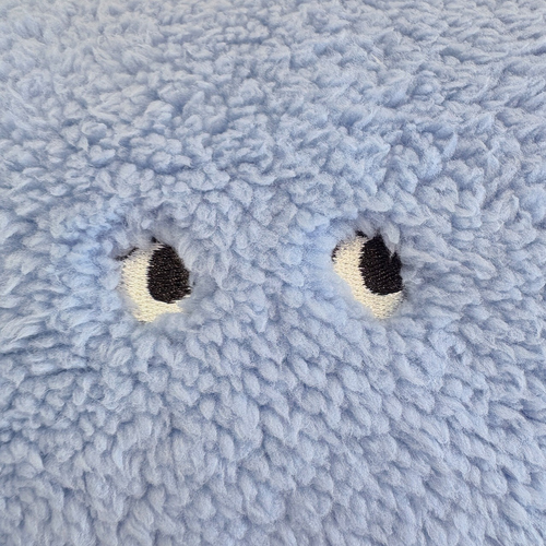 グロリア jou jou lier FURRY 手入れクッション ブルー｜【ハンズ