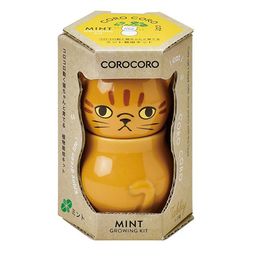 聖新陶芸 コロコロキャット GD1026－1 ミント｜【ハンズネット