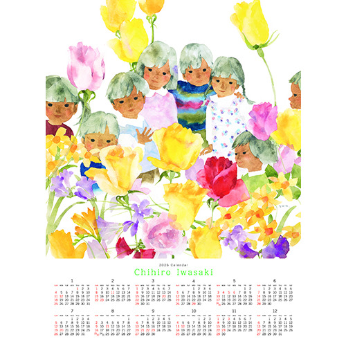 2026年版・壁掛】 ちひろ美術館 いわさきちひろカレンダー｜【ハンズ