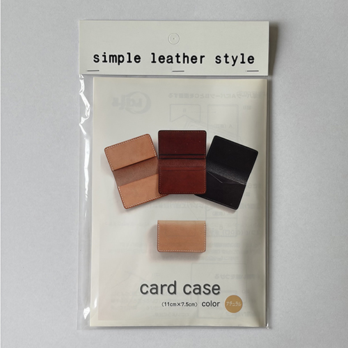 クラフト社 simple leather style カードケース ナチュラル｜【ハンズ
