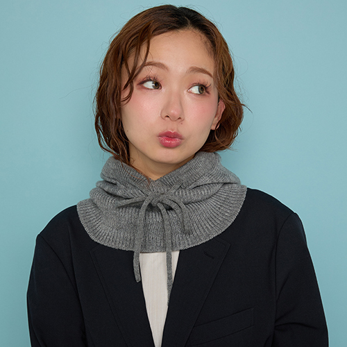 ヨキ（Yoki） ニットフード バラクラバ グレー｜【ハンズネットストア】