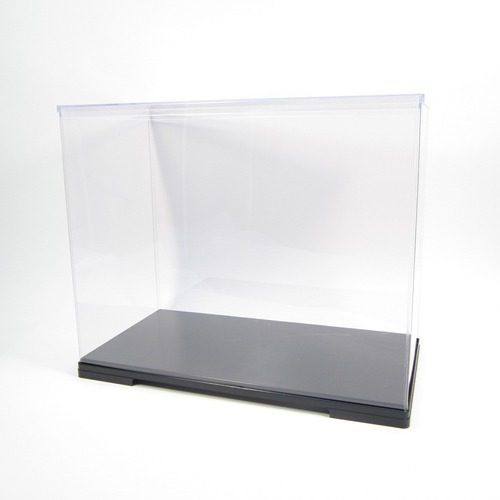 【クリックで詳細表示】亀島商店 透明フラワーケース 横長 23×12×21cm