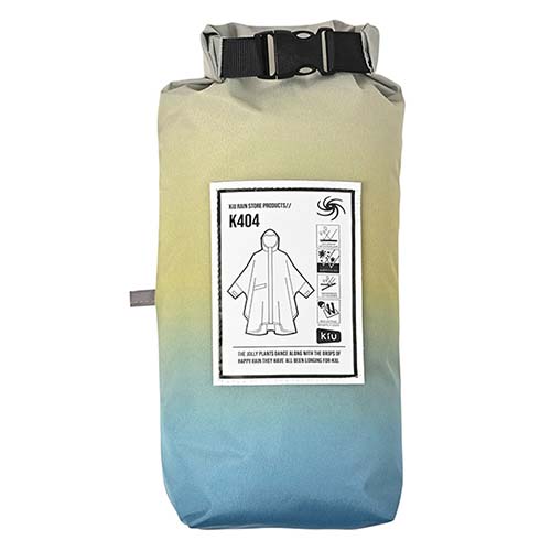 KiU（キウ） スタンダードレインポンチョ2ND K404 グラデーション