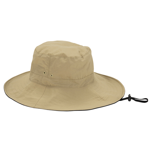 ダブリュピーシー（Wpc.）　UVカット　接触冷感　つば広サファリハット　ベージュ