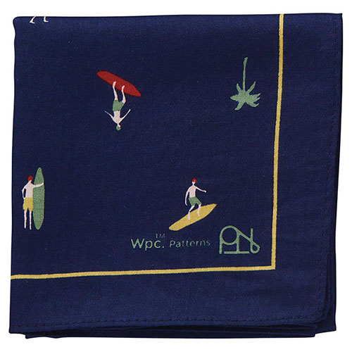 ダブリュピーシー（Wpc.） 大判ハンカチ ユニセックス サーフィン
