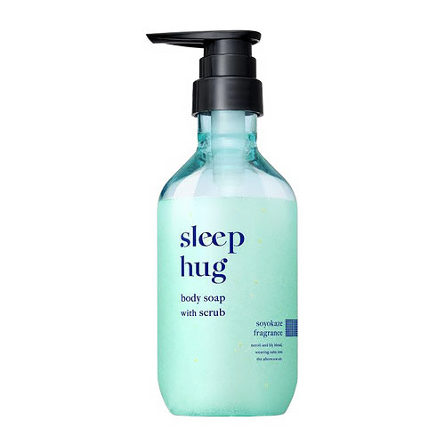 T's care buff<ティーズケアバフ>【ポンプ容器付き】 リスペクト スリープハグ（sleep hug） ボディソープスクラブ そよ風ガーデンの