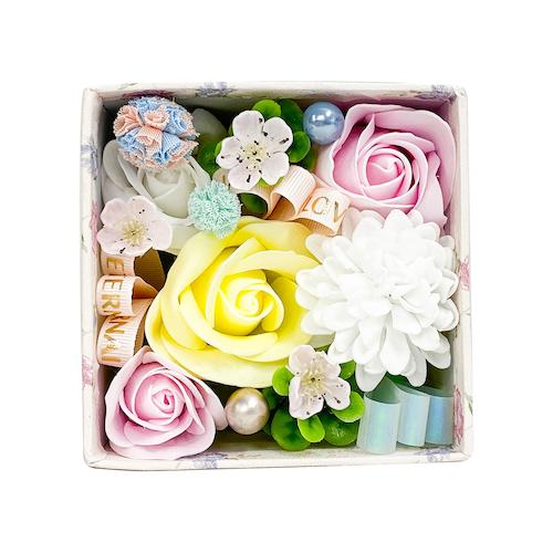 Q Fla ルアナ ハンドソープ ボックスアレンジ ローズs ローズ柄 石鹸 東急ハンズネットストア