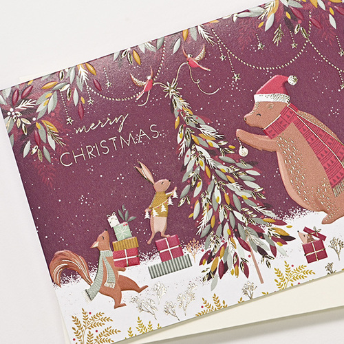 クリスマス】 イーズプロダクツ クリスマスカード GX-4517