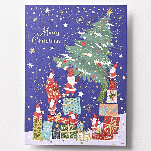 【確認用】クリスマスカード クリスマス】 イーズプロダクツ クリスマスポストカード PX-4563