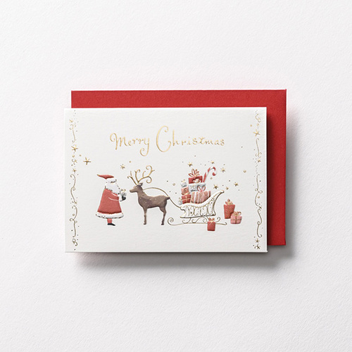 9-nine- コラボカフェ クリスマスカード&マルチクロスセット 9