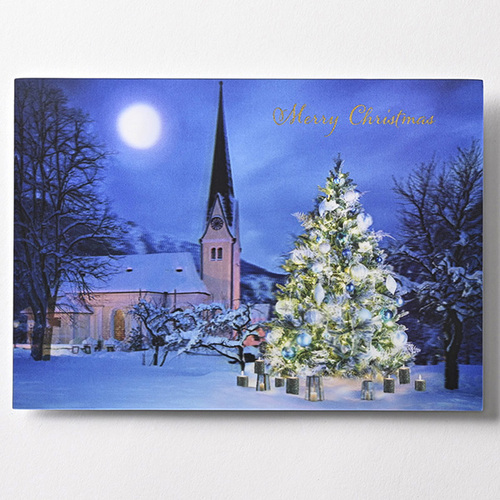 Telo tarp クリスマスリミテッド　シリアルナンバー付き クリスマス】 イーズプロダクツ クリスマス3Dポストカード PX