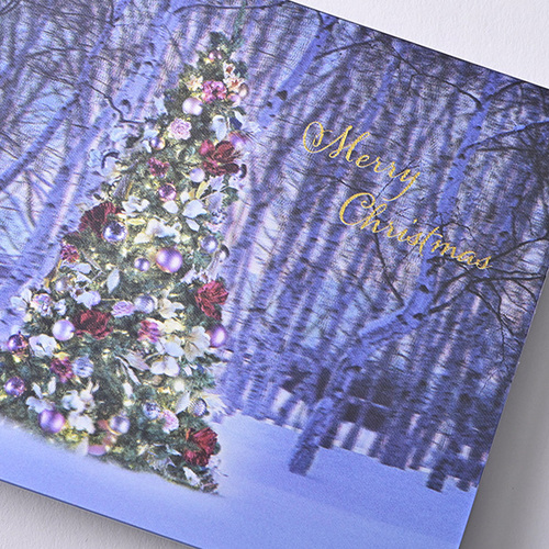 クリスマス】 イーズプロダクツ クリスマス3Dポストカード PX-4567