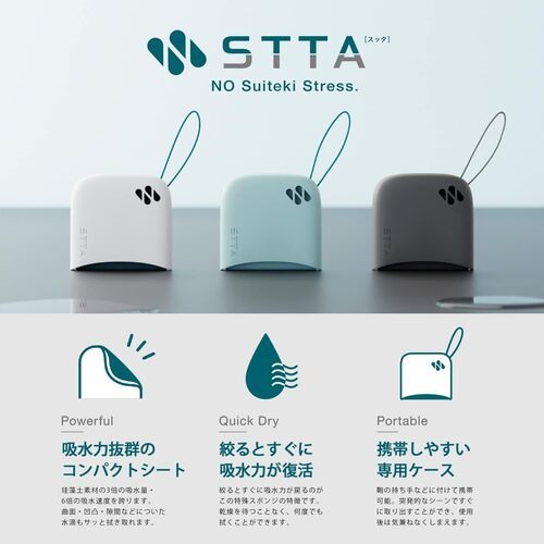 MOISTEANE 4点セット アイオンシート アイオン スッタ（STTA） シートタイプ ダークグレー｜【ハンズネット