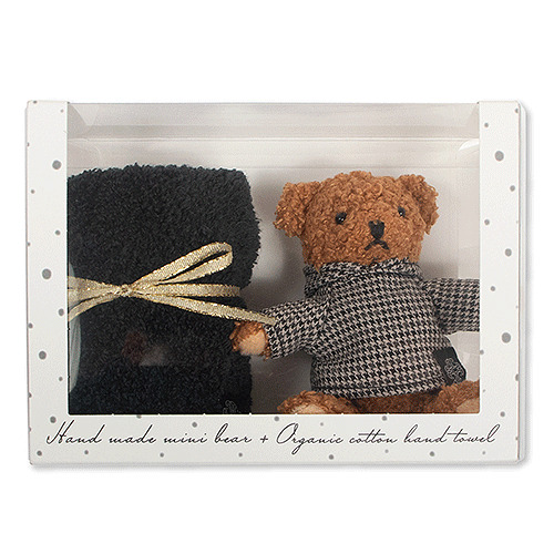 チョコプラ　チョコレートプラネット　GiGO　ミニタオル　コンプセット カレラ（Calela） ミニベアー＆今治タオルギフト ライトブラン