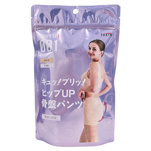 シェイプイット！（SHAPE IT！） ヒップUP骨盤パンツ 1分丈 L－LL