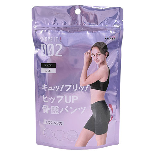 シェイプイット！（SHAPE IT！） ヒップUP骨盤パンツ 2.5分丈 L－LL