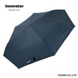 イノベーター（innovator） 晴雨兼用折りたたみ傘 60cm ペールグリーン