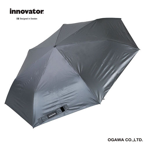 イノベーター（innovator） 晴雨兼用折りたたみ傘 60cm シルバー