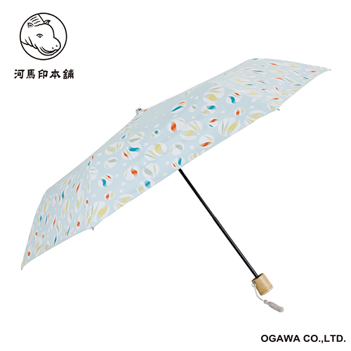 河馬印 晴雨兼用3段折傘 ビー玉 レインウェア 雨具 折り畳み傘 東急ハンズネットストア