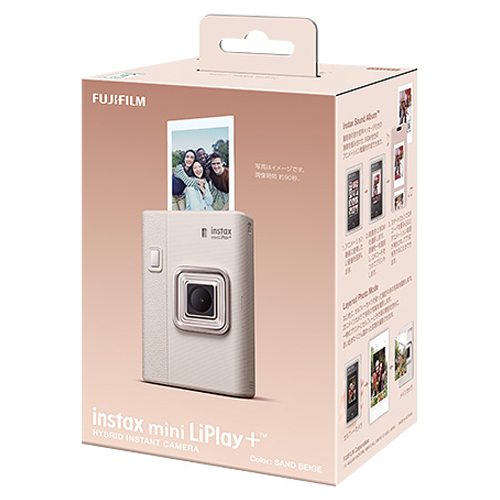 富士フイルム（FUJIFILM） チェキ instax mini Liplay＋ サンド