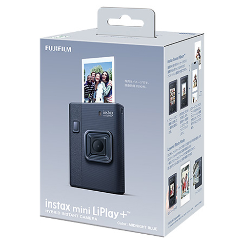 富士フイルム（FUJIFILM） チェキ instax mini Liplay＋ ミッドナイト