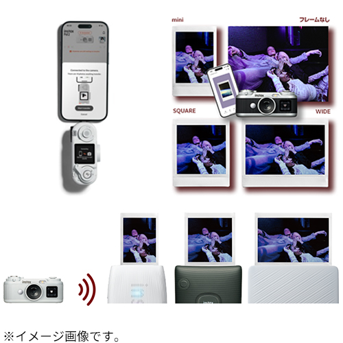 富士フイルム（FUJIFILM） チェキ instax Pal2 ホワイト｜【ハンズ