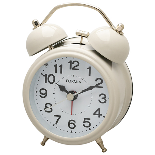 FORMIA 目覚まし時計 HT-A038S-WH ホワイト｜【ハンズネットストア】