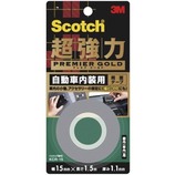 3M 超強力両面テープ プレミアゴールド 自動車内装用 KCR-1515×1.5