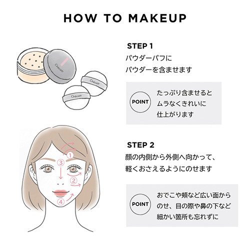 チャコット・コスメティックス（Chacotto COSMETICS） フィニッシング