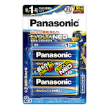 パナソニック(Panasonic) 乾電池 エボルタネオ LR20NJ/2B 単1形 2本入り