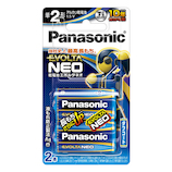 パナソニック(Panasonic) 乾電池 エボルタネオ LR14NJ/2B 単2形 2本入り