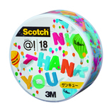 3M @!テープ サンキュー ATM18−14 幅18mm×長6m巻