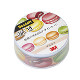 3M @!テープ マカロン ATM18−21 幅18mm×長6m巻