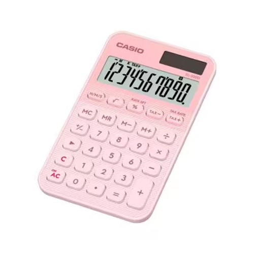 カシオ（CASIO） カラフル電卓 手帳タイプ 10桁 SL－300D－LP