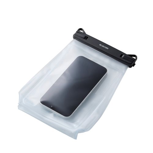 エレコム（ELECOM） スマートフォン用防水ケース IPX8 マチ付きタイプ