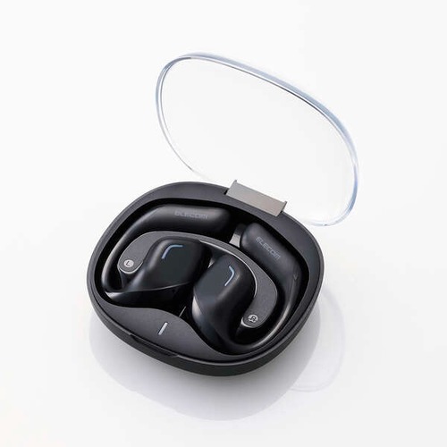 ①エレコム オープンイヤー ワイヤレス Bluetooth イヤホン ブラック★ ①エレコム オープンイヤー ワイヤレス Bluetooth イヤホン ブラック