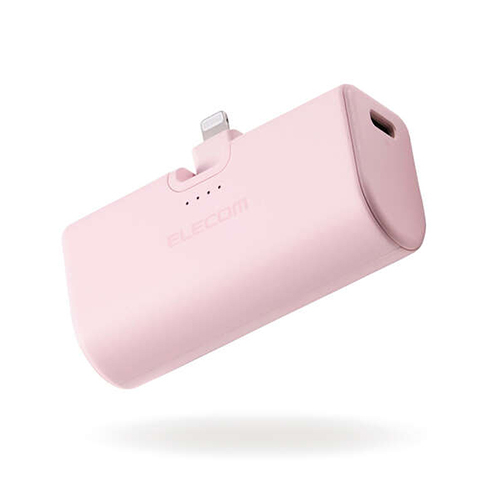 エレコム（ELECOM） 折り畳み式直挿しモバイルバッテリー Lightning